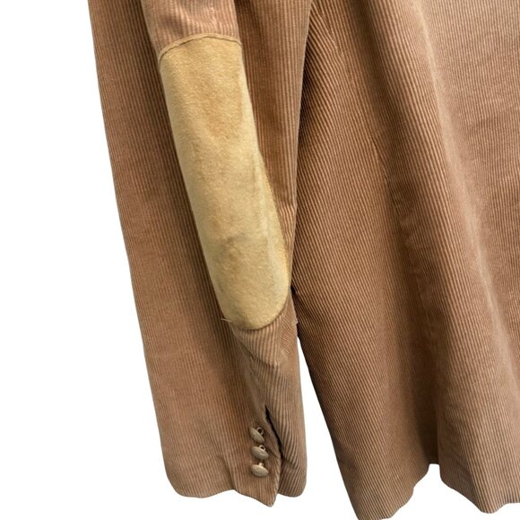 Vintage CCC Western Wear Men's Tan Corduroy Western Jacket - 44R - Picture 10 of 11
